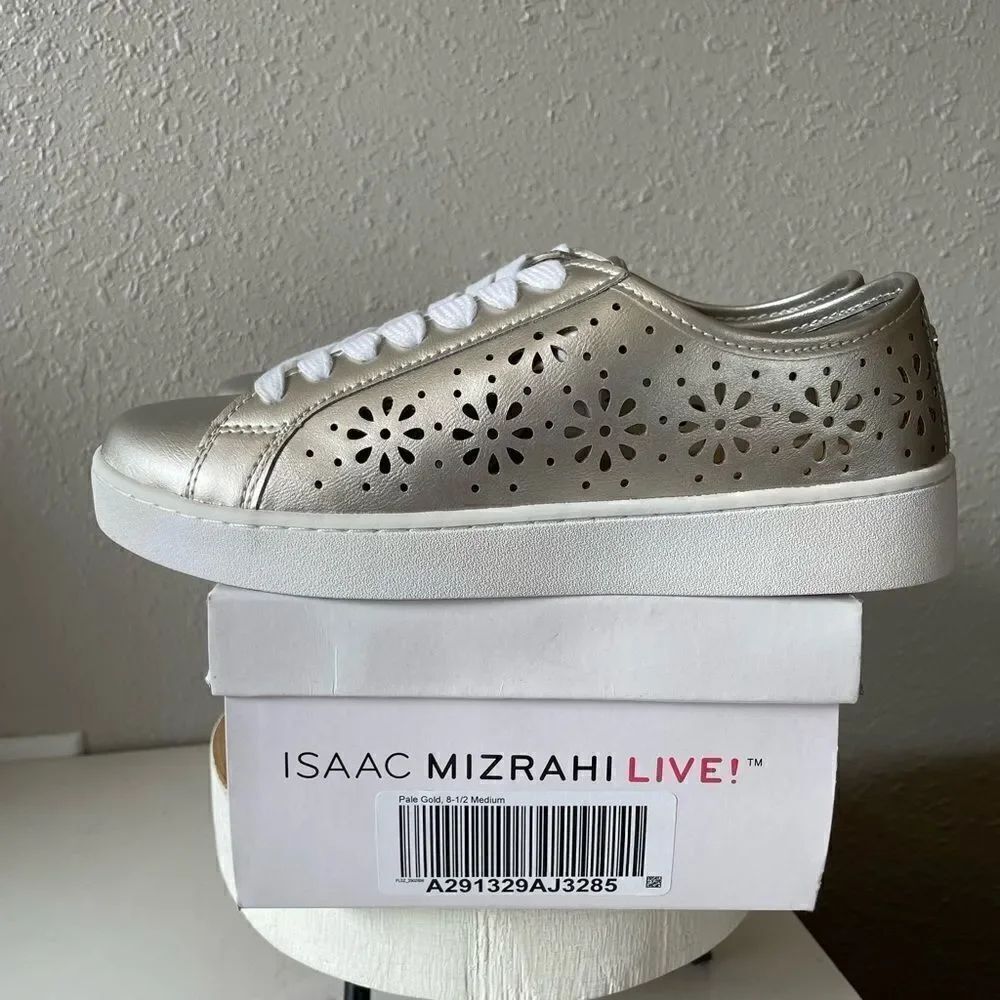 NIB Isaac Mizrahi Live Tamara Sneakers Sizes 5.5, 8.5 and 9